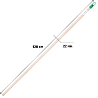 Рукоятка деревянная Азур 120см резьбовая