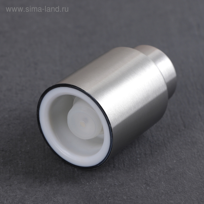 Пробка вакуумная «Профи», 4,5×7 см, цвет серебристый Пробка вакуумная «Профи», 4,5×7 см, цвет серебристый