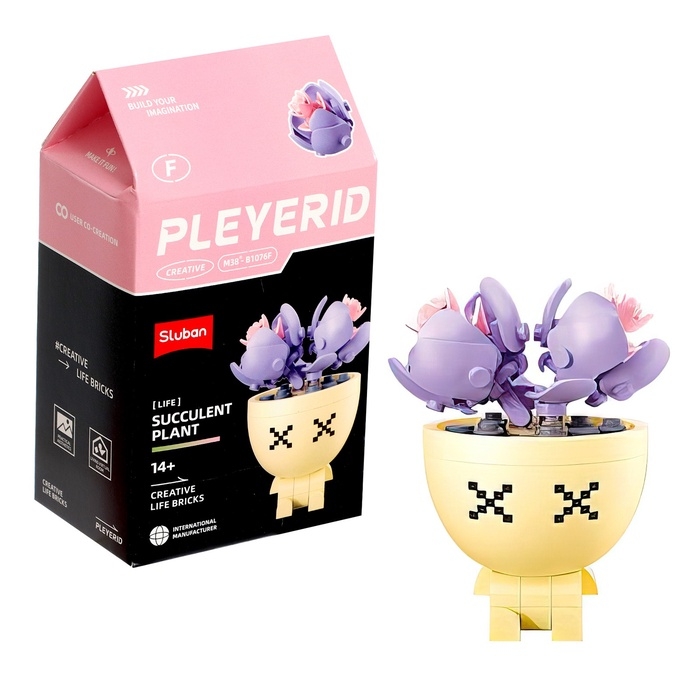 Конструктор  Конструктор "Цветы в горшочке",  F