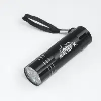 Фонарь ручной &laquo;Мастер К&raquo; MHB-W1D9, 9 LED, 90 Лм, 1 режим, от батареек 3&times;ААА