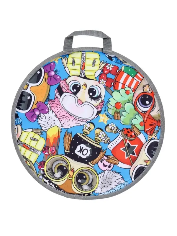 Ледянка мягкая круглая Sova, голубой