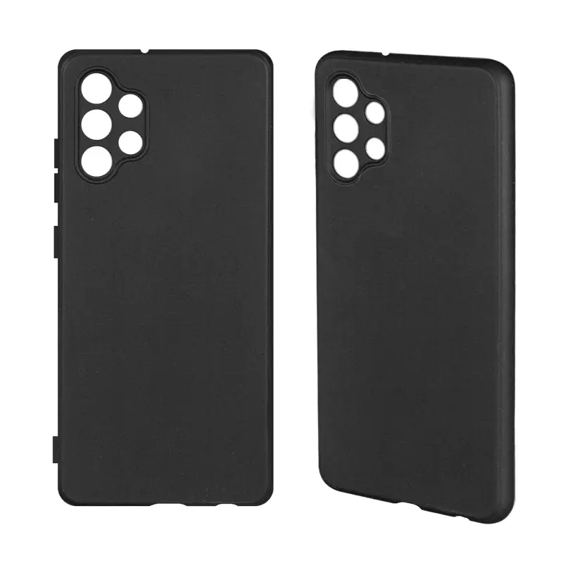 Чехол Samsung A32 4G TPU матовый черный Чехол Samsung A32 4G TPU матовый черный
