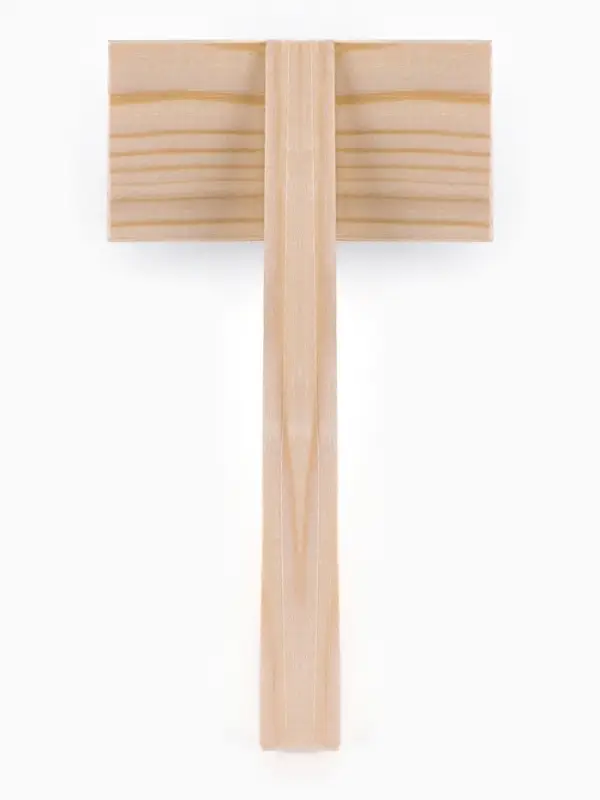 Щетка - пуходёрка ZOONIK &laquo;Кавказец&raquo;, 100&times;55 мм, полукруглая, дерево