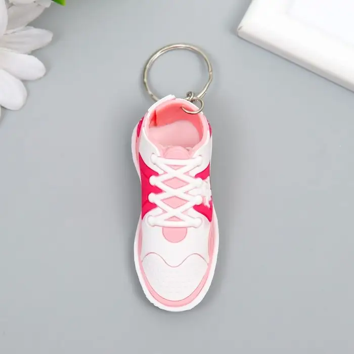 Брелок резина  Брелок резина "Кроссовок " МИКС 3х2,5х7,5 см