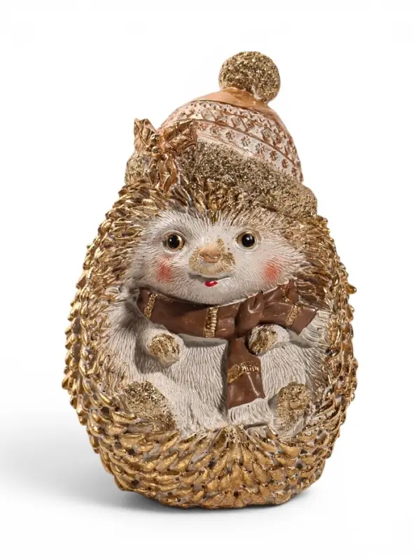 Фигурка декоративная &laquo;Ёжик в шапке&raquo;, 10&times;10&times;14 см