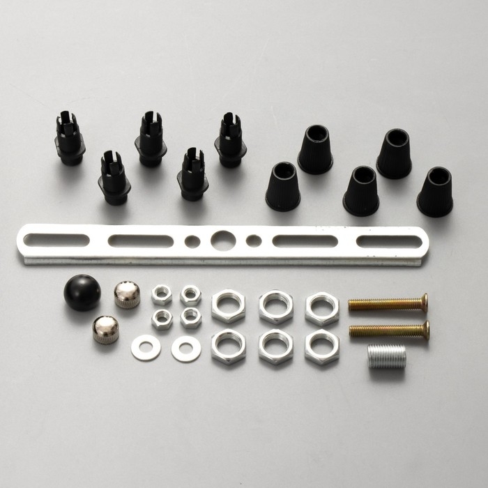 Основание для светильника Основание для светильника "Круг-5" черный 29,5х29,5х2,5см