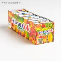 Конфеты &laquo;Холодок&raquo; таблетированные со вкусом &laquo;Ассорти&raquo; в стике, 15 г