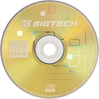 Носители информации Bigtech YDVDRB011 DVD+R 4,7 Гб/16х/1 slim box