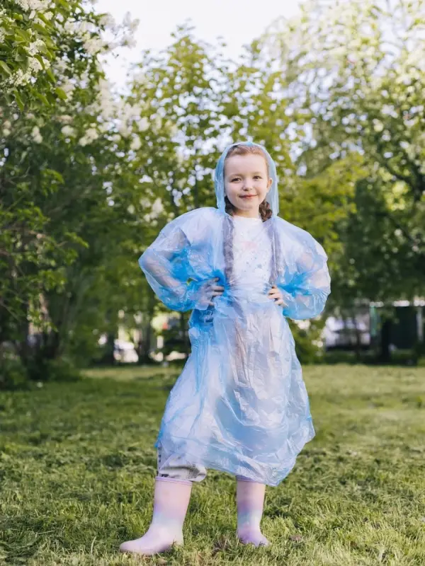 Дождевик детский унисекс &laquo;Непромокайка&raquo; рост 110-140, полиэтилен 15 г, синий