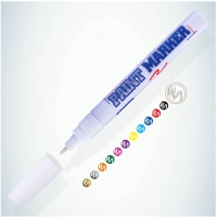 Маркер лаковый MunHwa 4 мм белый