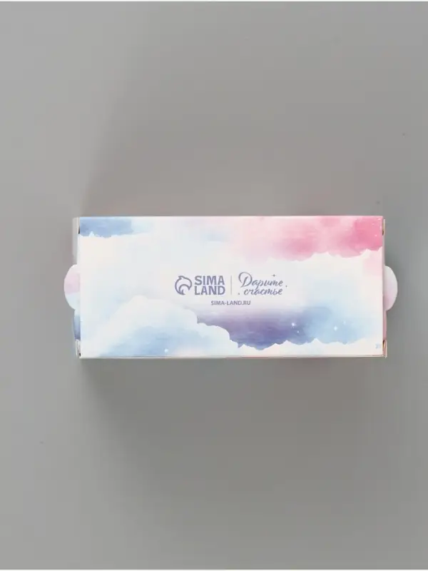 Коробка подарочная с окном &laquo;Только для тебя&raquo;, 12&times;5.5&times;5.5 см, самосборная