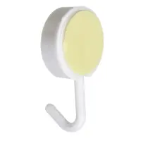 Крючки самоклеящиеся тм VETTA, полистирол, цвет белый, 4шт