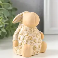 Фигурка керамика &laquo;Кудряш бараш&raquo;, беж, 7&times;7&times;8 см