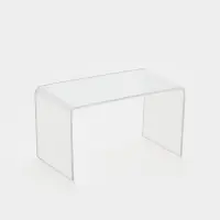 Подставка ступенька одинарная, 10.5&times;6&times;6 см, оргстекло 2 мм