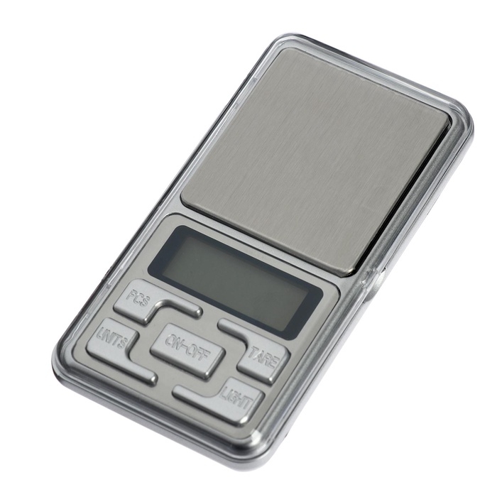 Весы Luazon LVU-02, портативные, электронные, до 200 г, серые Весы Luazon LVU-02, портативные, электронные, до 200 г, серые