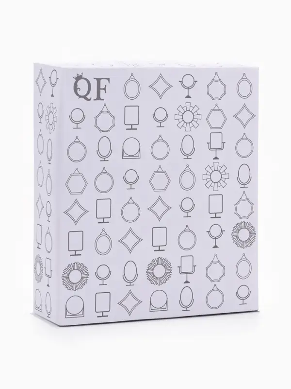 Зеркало настольное, овальное, на гибкой ножке, 16&times;29 см, (15.2&times;18.7 см), МИКС