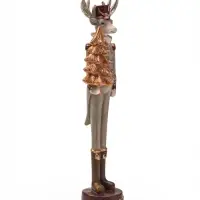 Фигурка &laquo;Олень с ёлочкой&raquo;, 5.5&times;4.2&times;20.5 см