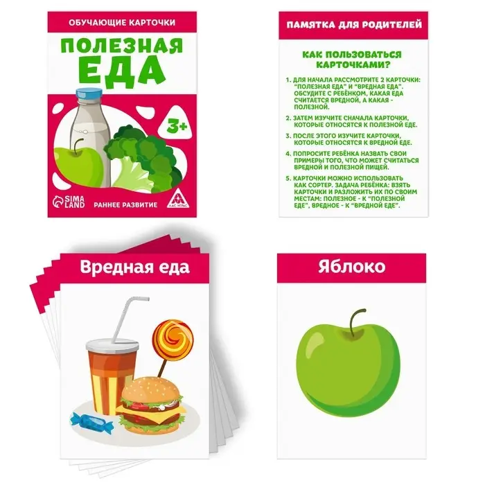 Набор раздаточных карточек №2 «Изучаем базовые темы», 3+ Набор раздаточных карточек №2 «Изучаем базовые темы», 3+