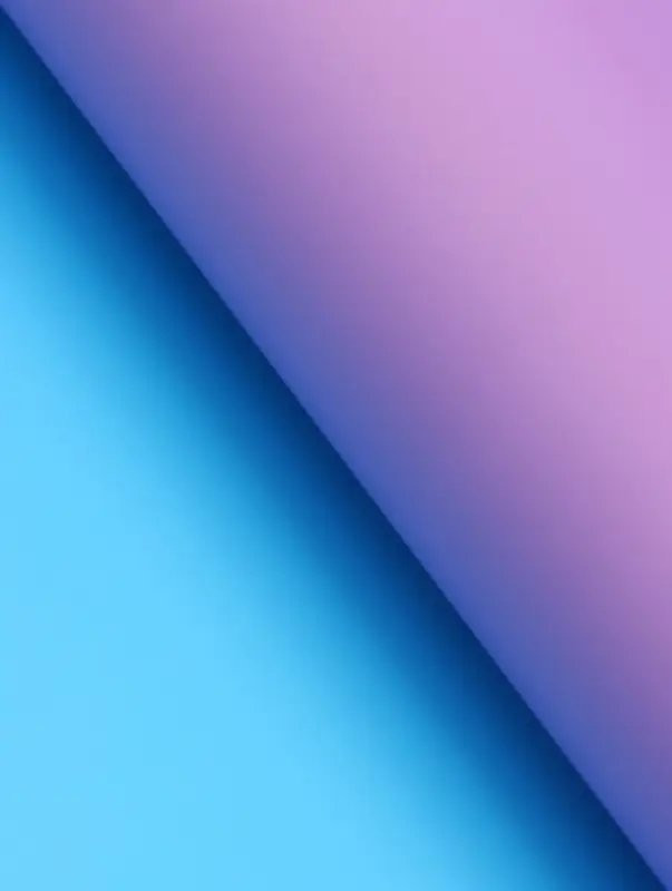 Пленка матовая для цветов и букетов, пурпурный, голубой, 0.58&times;10 м