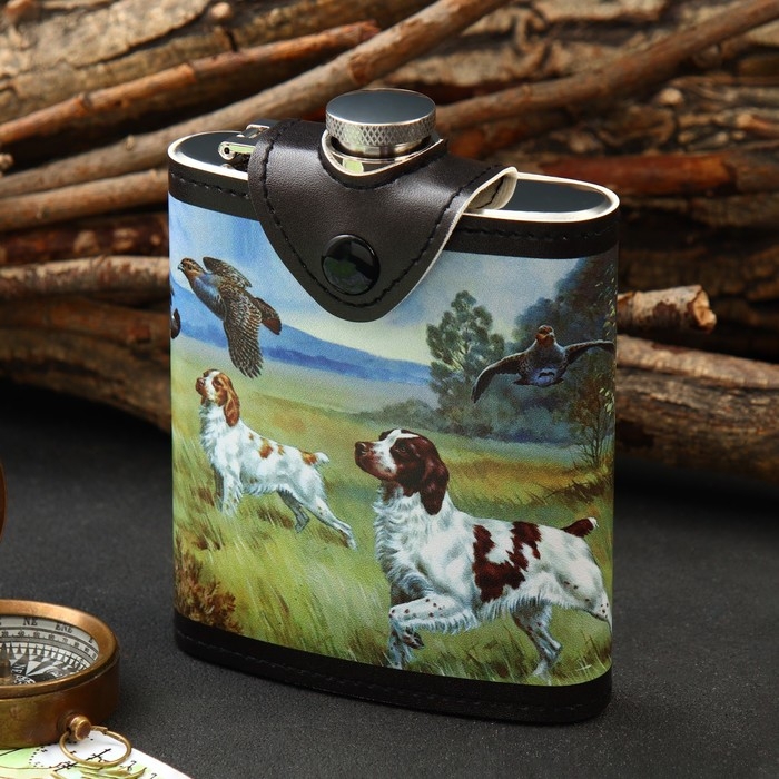 Фляжка «Охота», 210 мл Фляжка «Охота», 210 мл