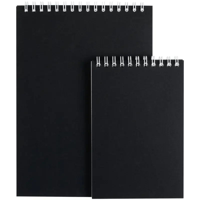 Блокнот Dali в клетку, черный Блокнот Dali в клетку, черный