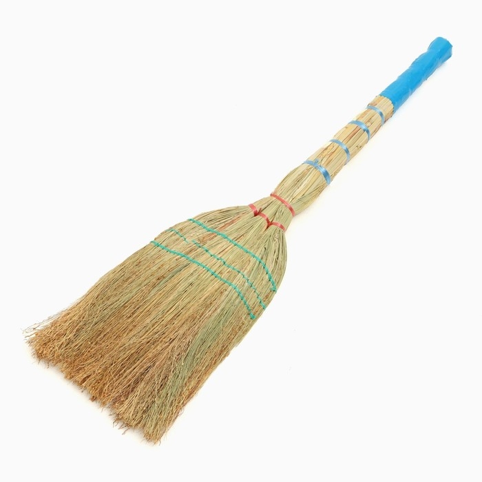 Веник узбекский из сорго 3х-прошивной 3х-лучевой, 87-96 см, (фасовка 50шт.) Веник узбекский из сорго 3х-прошивной 3х-лучевой, 87-96 см, (фасовка 50шт.)