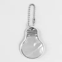 Светоотражающий элемент &laquo;Лампочка&raquo;, двусторонний, 5.5&times;4 см, МИКС