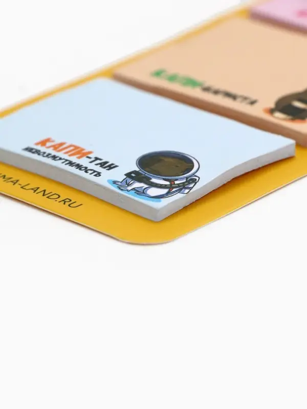 Стикеры с липким слоем «поКАПИ-баримся», 3 шт, 30 л Стикеры с липким слоем «поКАПИ-баримся», 3 шт, 30 л