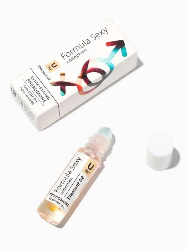 Парфюмерное масло женское с феромонами Formula Sexy Collection Element 02 U107, 8 мл (по мотивам Molecules Escentric 02 (Escentric Molecules)