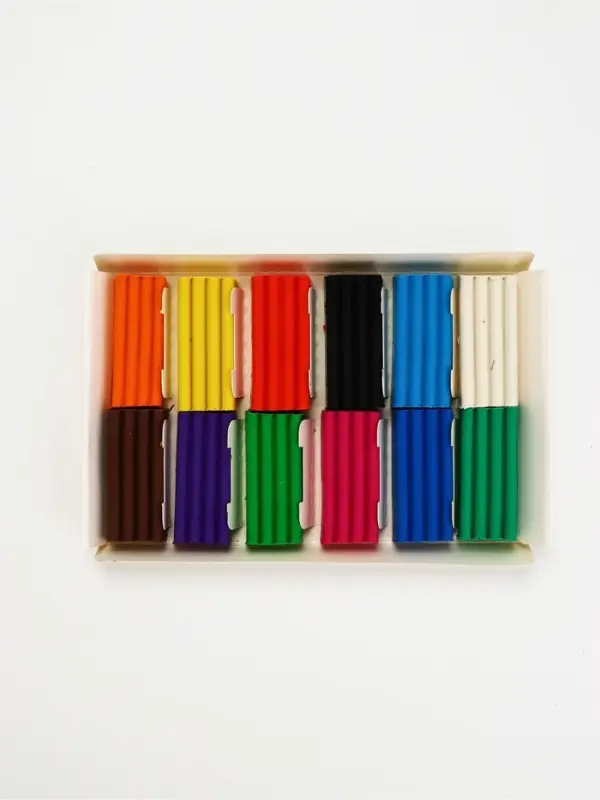 УМ И ХРУМ Пластилин 12 цветов, 180 г