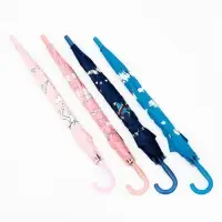 Зонт - трость детский &laquo;Мир&raquo;, полуавтоматический, с проявляющимся рисунком, R=49/55 см, d=98 см, МИКС