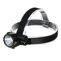 Фонарь налобный тм ЕРМАК, 1 LED, 3 Вт, 8х6х6,2 см, 2 режима, 1200мАч, USB кабель, пластик