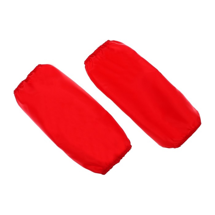 Фартук для труда + нарукавники, 490 х 390/250 х 160 мм, размер S (рост 116-146), Calligrata, Фартук для труда + нарукавники, 490 х 390/250 х 160 мм, размер S (рост 116-146), Calligrata, "Стандарт", красный