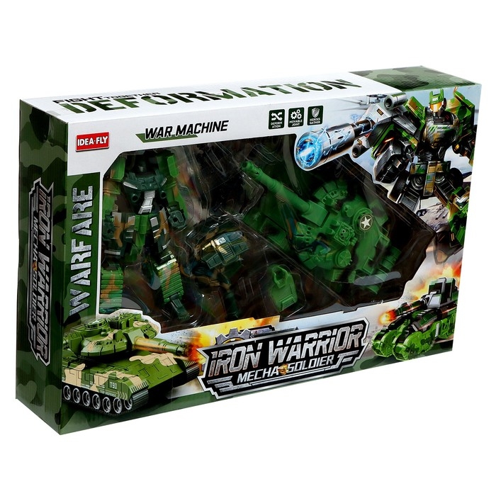 Набор роботов «Танковое сражение», трансформируются, в наборе 2 штуки Набор роботов «Танковое сражение», трансформируются, в наборе 2 штуки