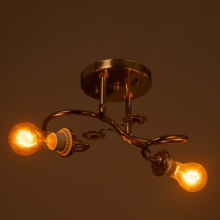 Люстра Люстра "Виола" БП 2х40Вт Е27 Золото МОДЕЛЬ: 2612379