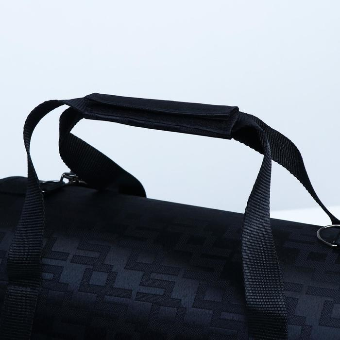 Сумка - переноска для животных  Сумка - переноска для животных "Люкс", ПВХ, жаккард, 40 х 25 х 26, чёрная