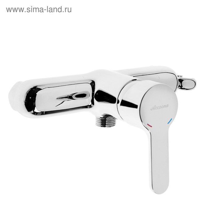 Смеситель Accoona A3167, однорычажный, с гигиенической лейкой, силумин, хром Смеситель Accoona A3167, однорычажный, с гигиенической лейкой, силумин, хром