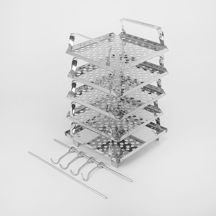 Коптильня 45×25×25 см, нержавеющая сталь 1.5 мм Коптильня 45×25×25 см, нержавеющая сталь 1.5 мм