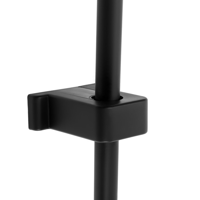 Душевая система ZEIN ZS-1BL, смеситель, тропическая и ручная лейка 3 режима, латунь, черная Душевая система ZEIN ZS-1BL, смеситель, тропическая и ручная лейка 3 режима, латунь, черная