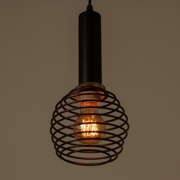 Светильник BayerLux  Светильник BayerLux "Берто" Е27 40Вт черно-серебряный 14х14х30-130 см