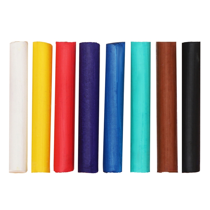 Пастель сухая, набор 8 цветов, Колер Пастель сухая, набор 8 цветов, Колер "Петербургская", D-8.5мм /L-60 мм, художественная