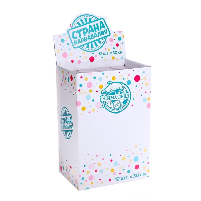 Хлопушка пневматическая &laquo;С Днём Рождения&raquo;, 30 см, с сюрпризом