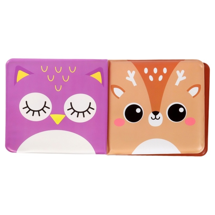 Набор книжек - игрушек для ванны «В зоопарке», водная раскраска, 3 шт., Крошка Я Набор книжек - игрушек для ванны «В зоопарке», водная раскраска, 3 шт., Крошка Я