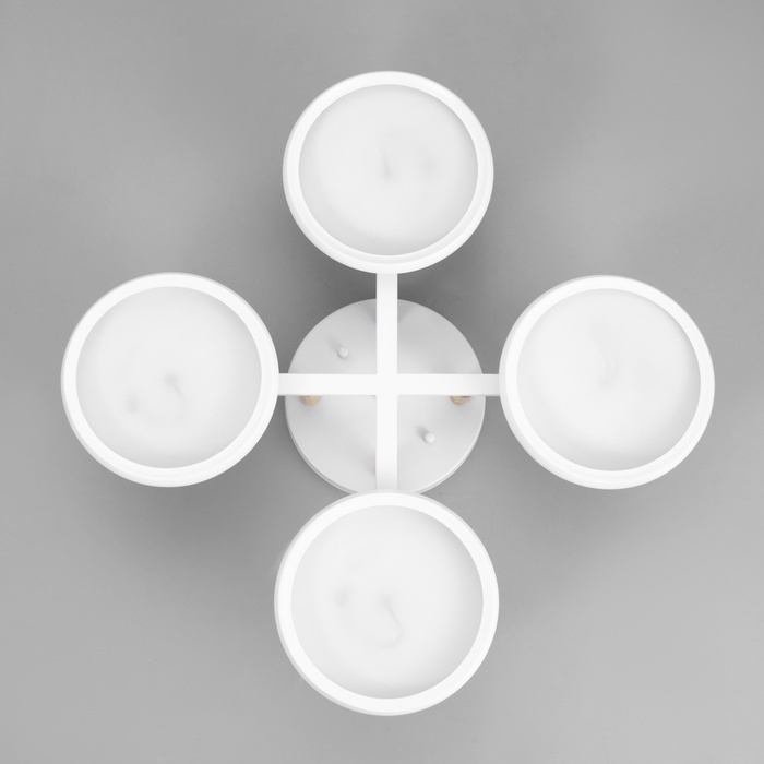 Люстра Люстра "Алис" 4хLED 96Вт 3000-6000К белый 60х60х13 см