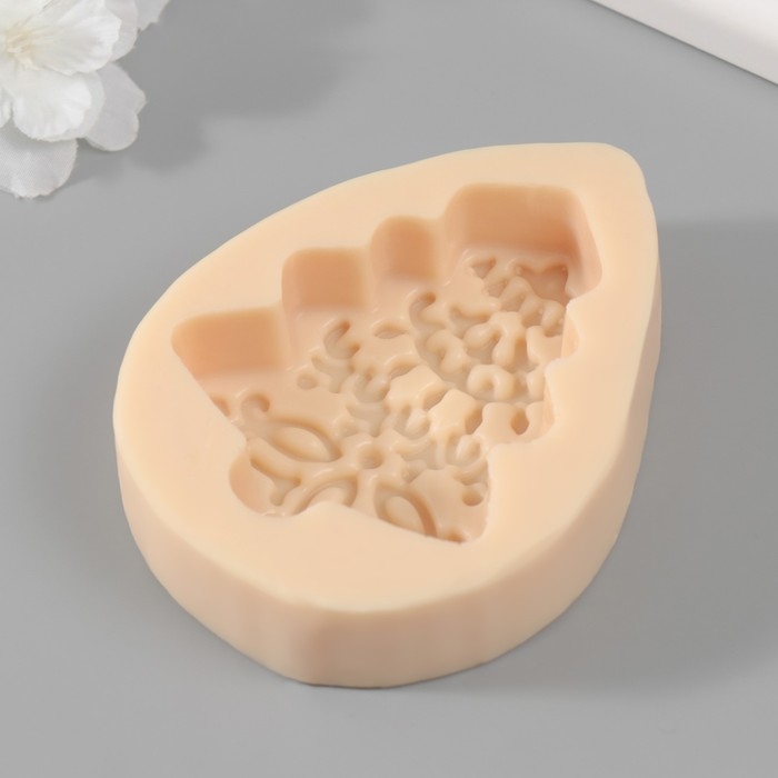 Молд силикон Молд силикон "Елка" 8х6,5 см МИКС