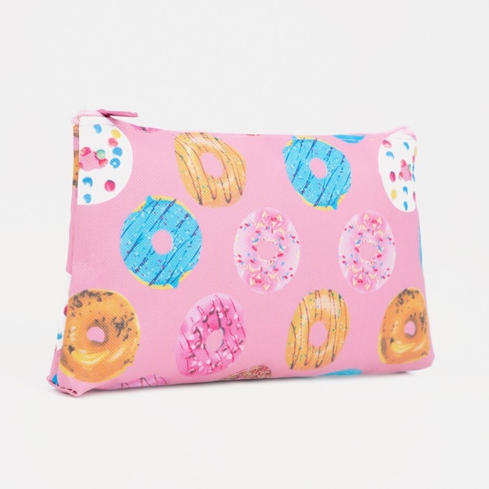 Косметичка на молнии, цвет розовый Косметичка на молнии, цвет розовый