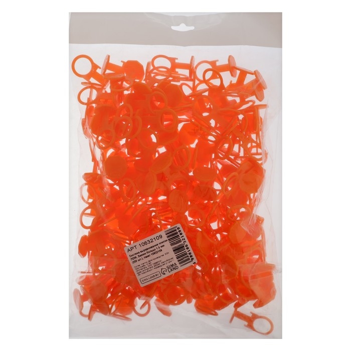 Система выравнивания плитки ЛОМ, Зажим Кольцо 1.5 мм (200 шт.), пакет Система выравнивания плитки ЛОМ, Зажим Кольцо 1.5 мм (200 шт.), пакет