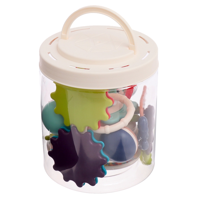 Набор погремушек с прорезывателями «Цвета и формы»