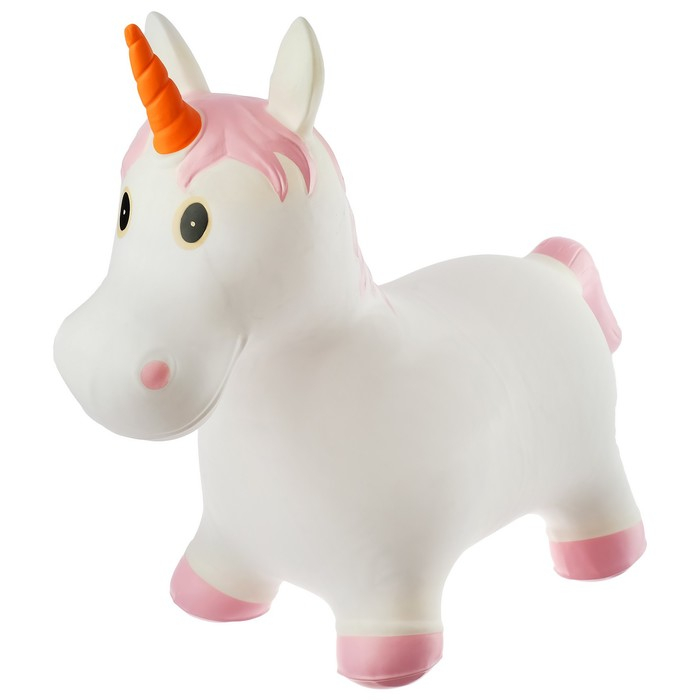 Попрыгун ZABIAKA «Единорог», 66х51 см, 1200 г, цвет МИКС Попрыгун ZABIAKA «Единорог», 66х51 см, 1200 г, цвет МИКС