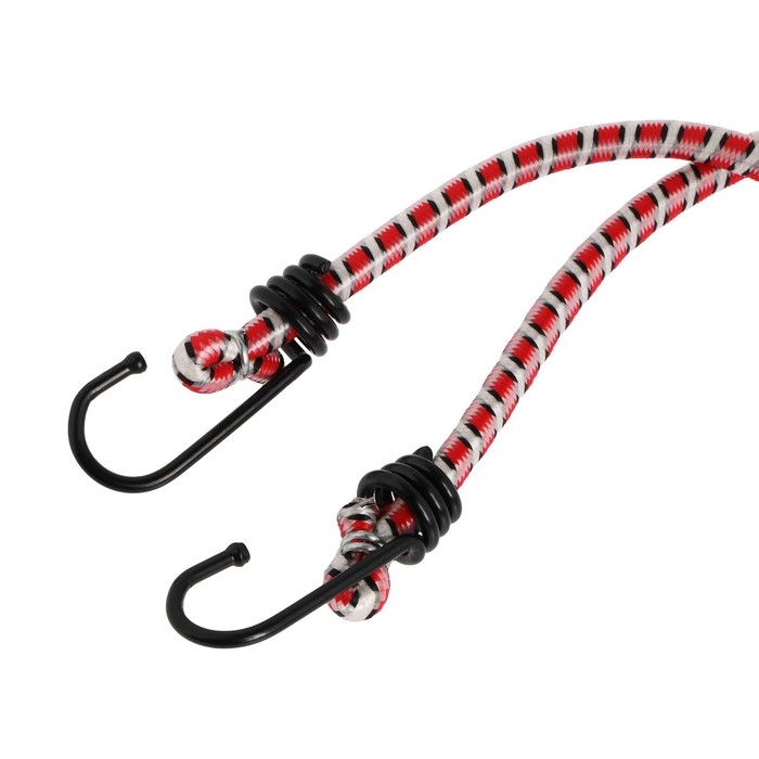 Резинка для крепления багажа Nova Bright, 60 см, металлические крючки, набор 2 шт Резинка для крепления багажа Nova Bright, 60 см, металлические крючки, набор 2 шт